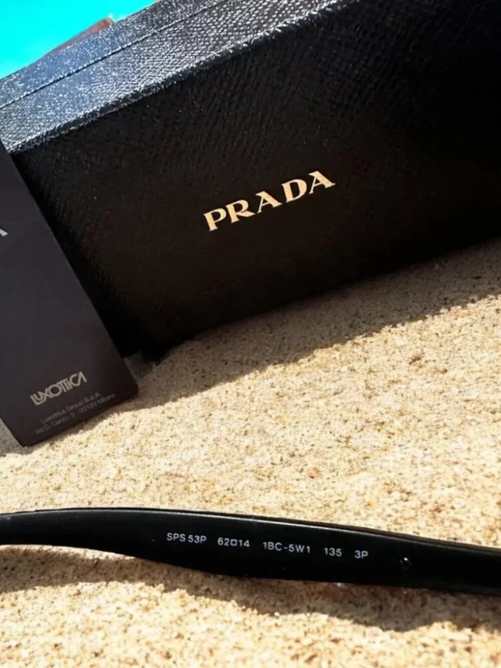 PRADA Polarized Men/Women Aviator Sunglasses - NEW